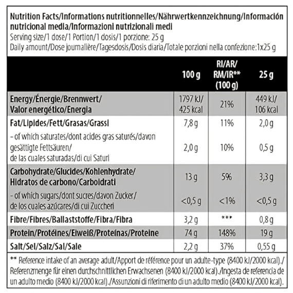 BioTechUSA Vegan Protein Nutrition Facts in bangladesh bd