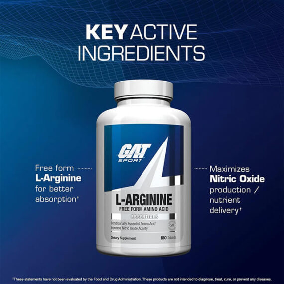 Gat sport l-arginine 180 tablets price in bangladesh bd