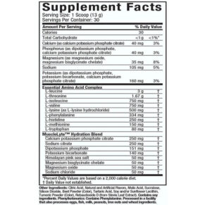 MuscleTech Platinum EAA nutrtition facts price in bangladesh bd