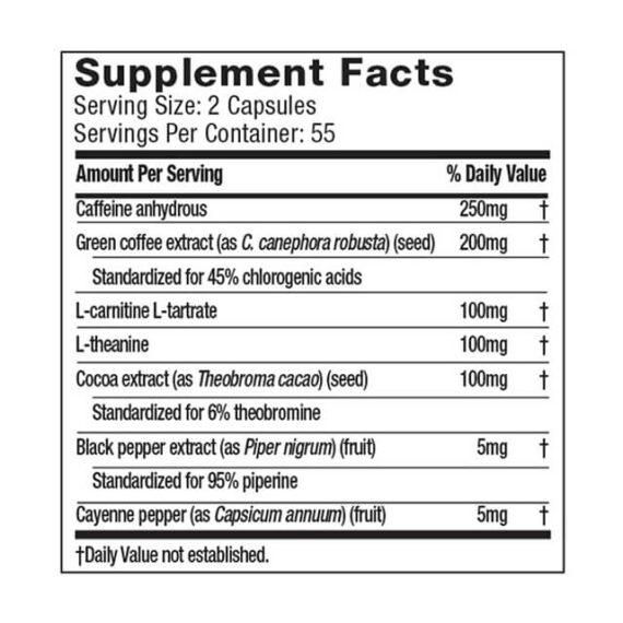 Muscletech hydroxycut hardcore elite nutrition facts in bangladesh bd