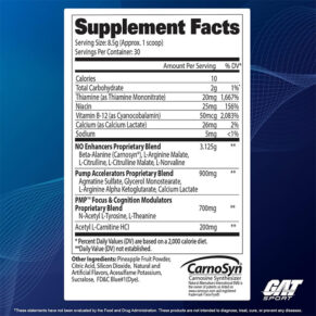 gat pmp nutrition facts in bangladesh bd